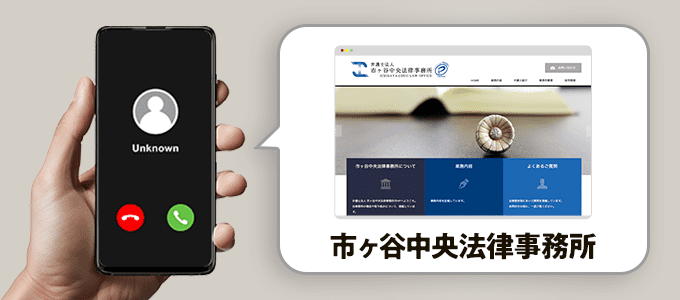 市ヶ谷中央法律事務所の電話番号一覧